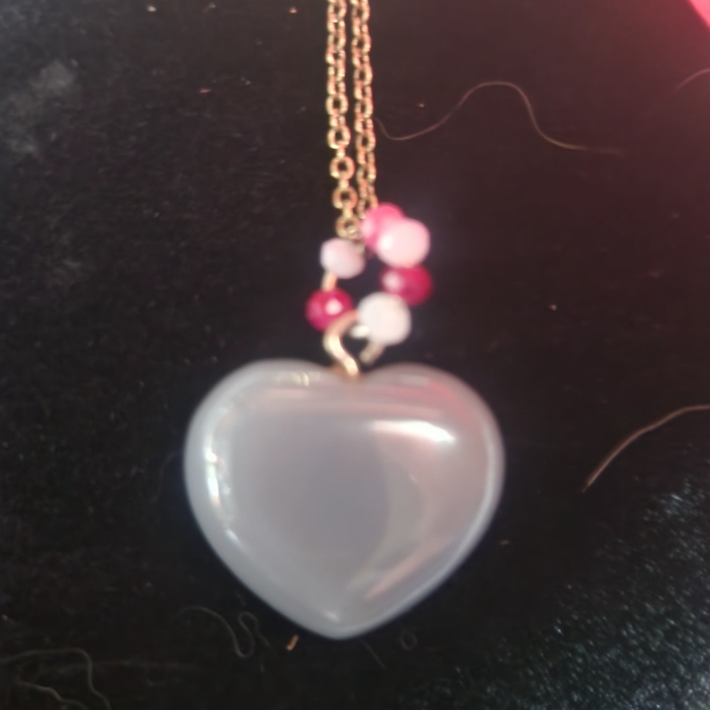 Purple Heart Necklace